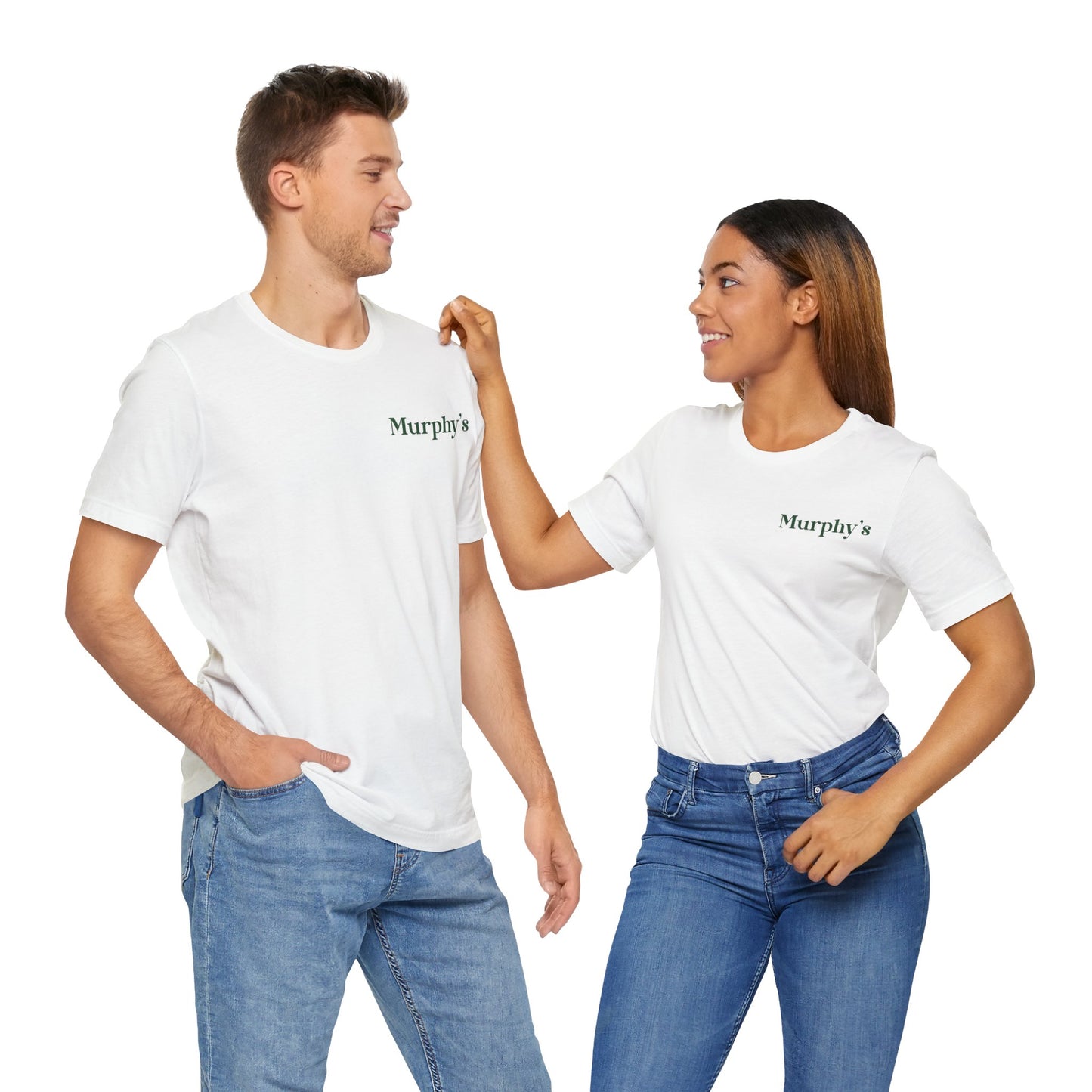 Murphy's Shot Mug Seal Unisex Short Sleeve Tee (White)