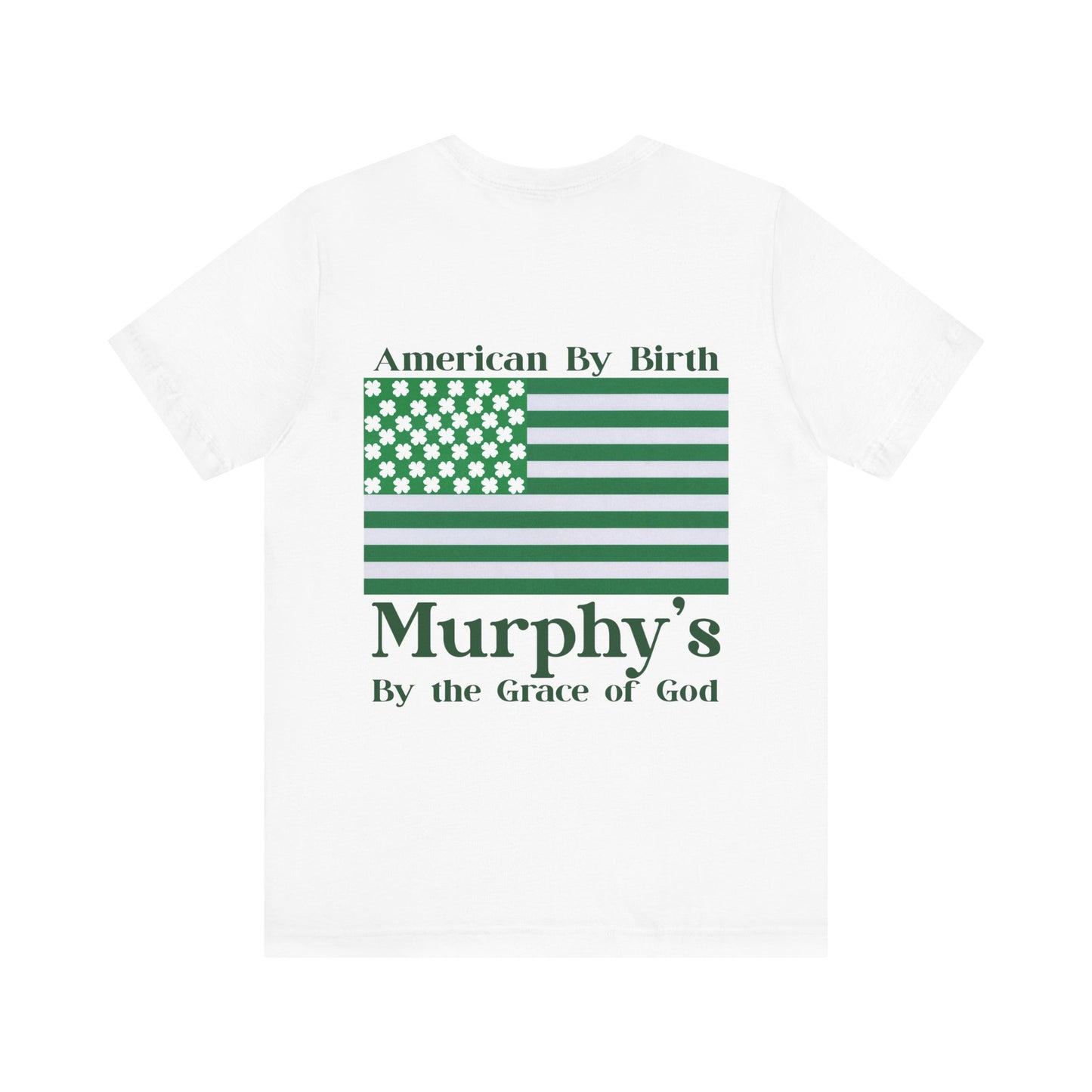 America Unisex Short Sleeve Tee (White)