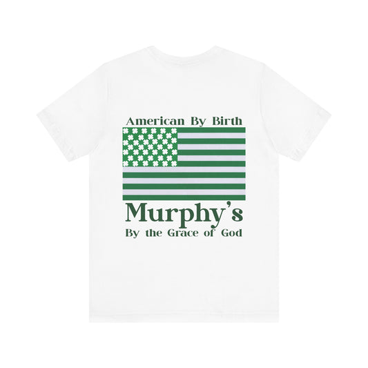 America Unisex Short Sleeve Tee (White)