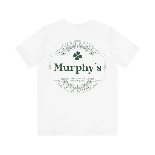 Murphy's Seal  Unisex Short Sleeve Tee (White)