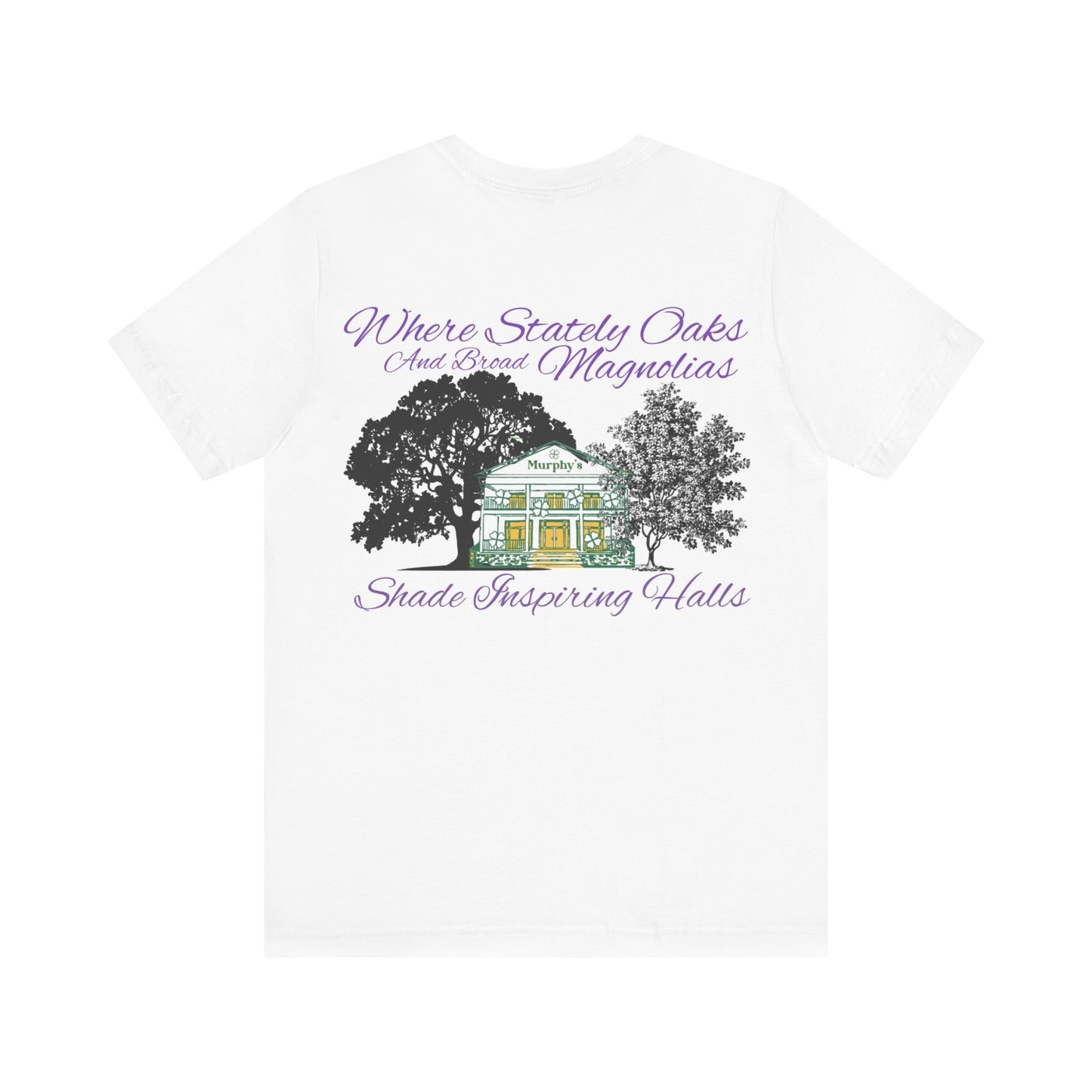 Stately Oaks Unisex Short Sleeve Tee (White)