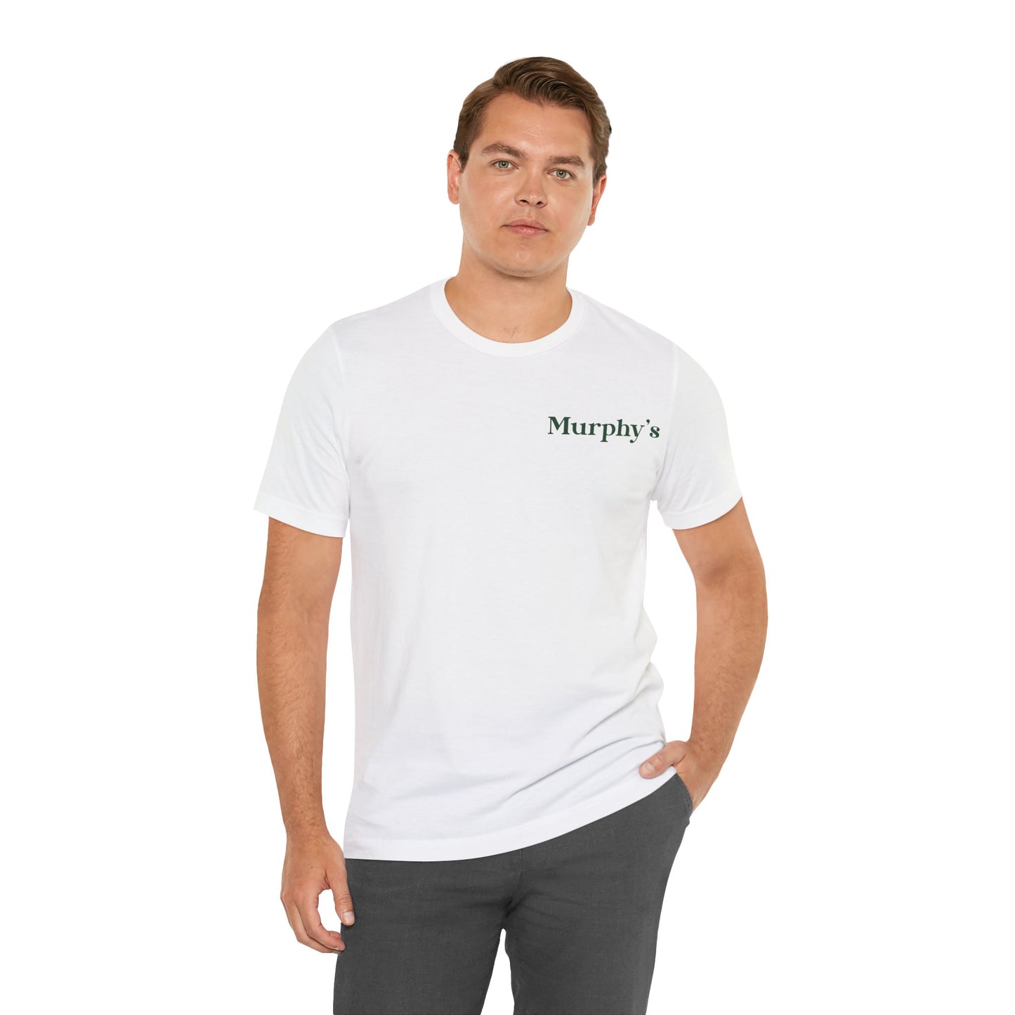 Murphy's House  Unisex Short Sleeve Tee (White)
