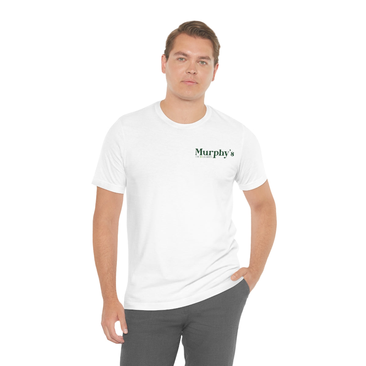 Murphy's Seal  Unisex Short Sleeve Tee (White)