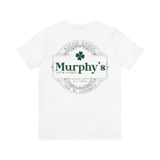 Murphy's Seal  Unisex Short Sleeve Tee (White)